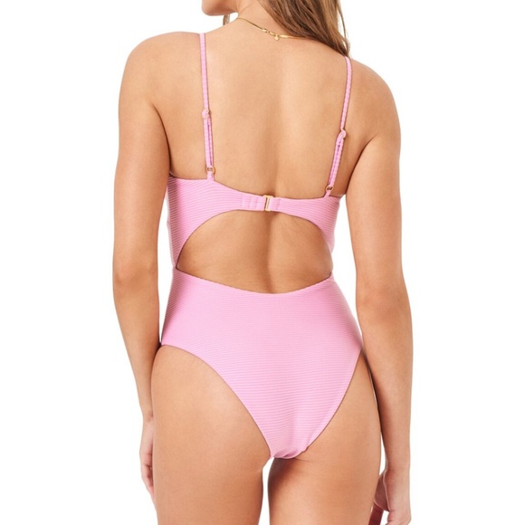 L*Space Blush Kyslee cutout One Piece Swimsuit - Picture 5 of 11